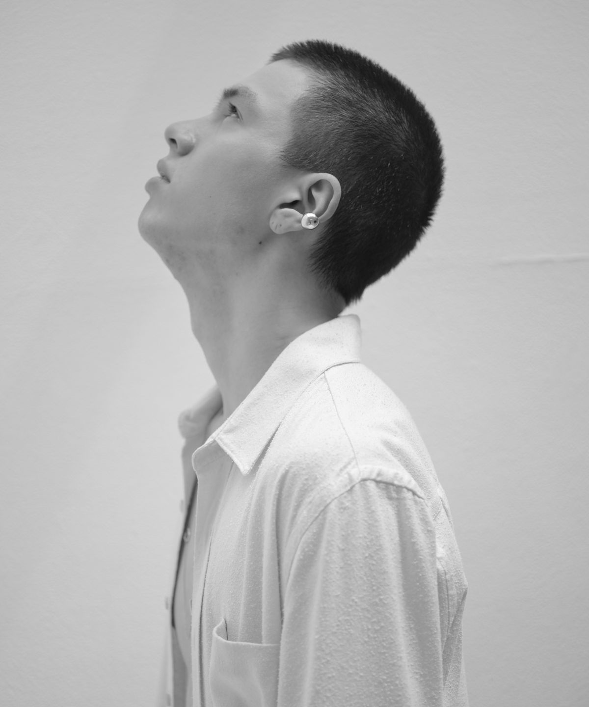 노비스도쿄(NOVICE TOKYO) 볼드 링 이어커프 귀찌 남녀 공용 Volume Ear Cuff / Silver