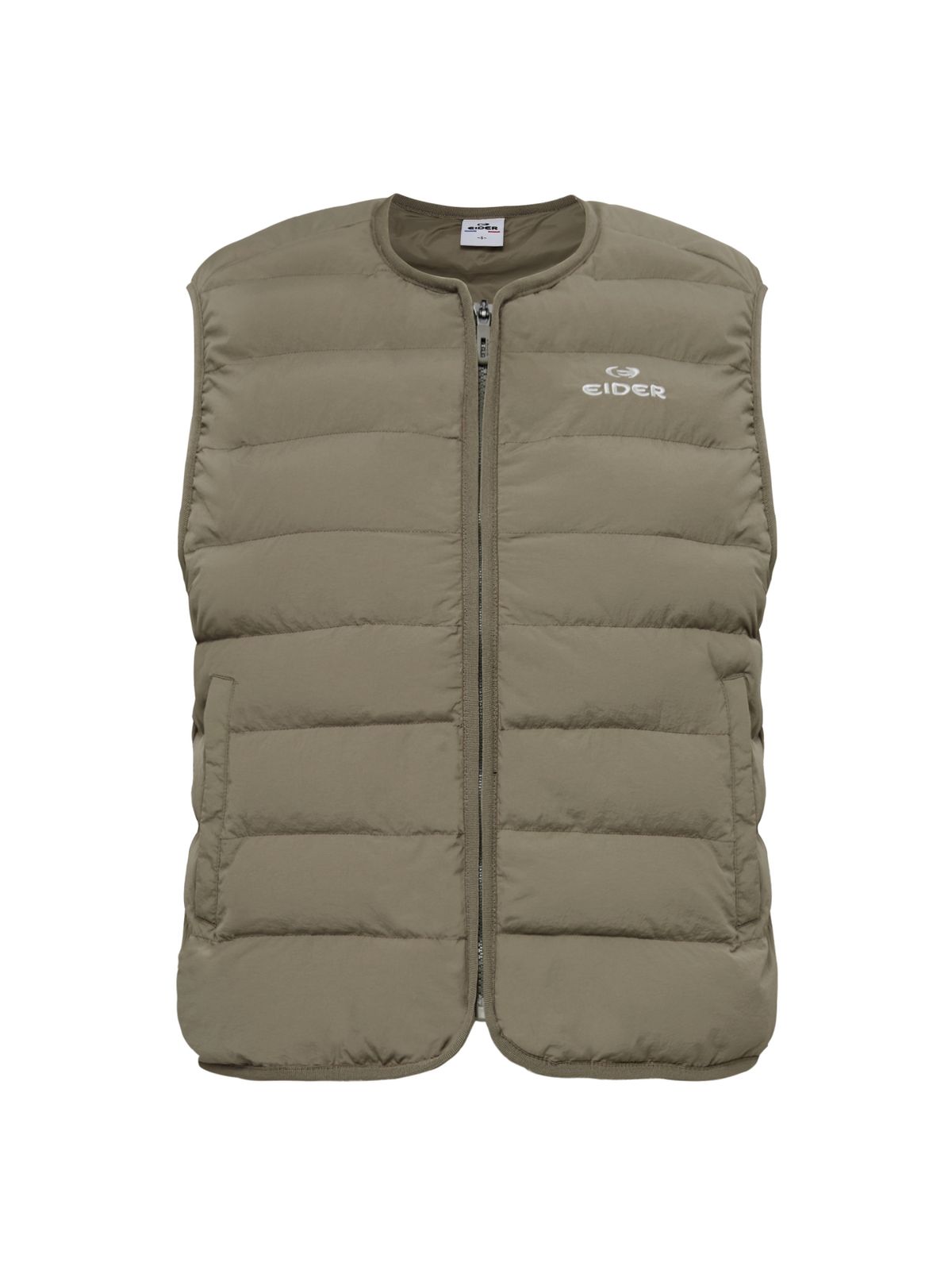 아이더(EIDER) POP U넥 여성 경량 패딩 베스트_Beige