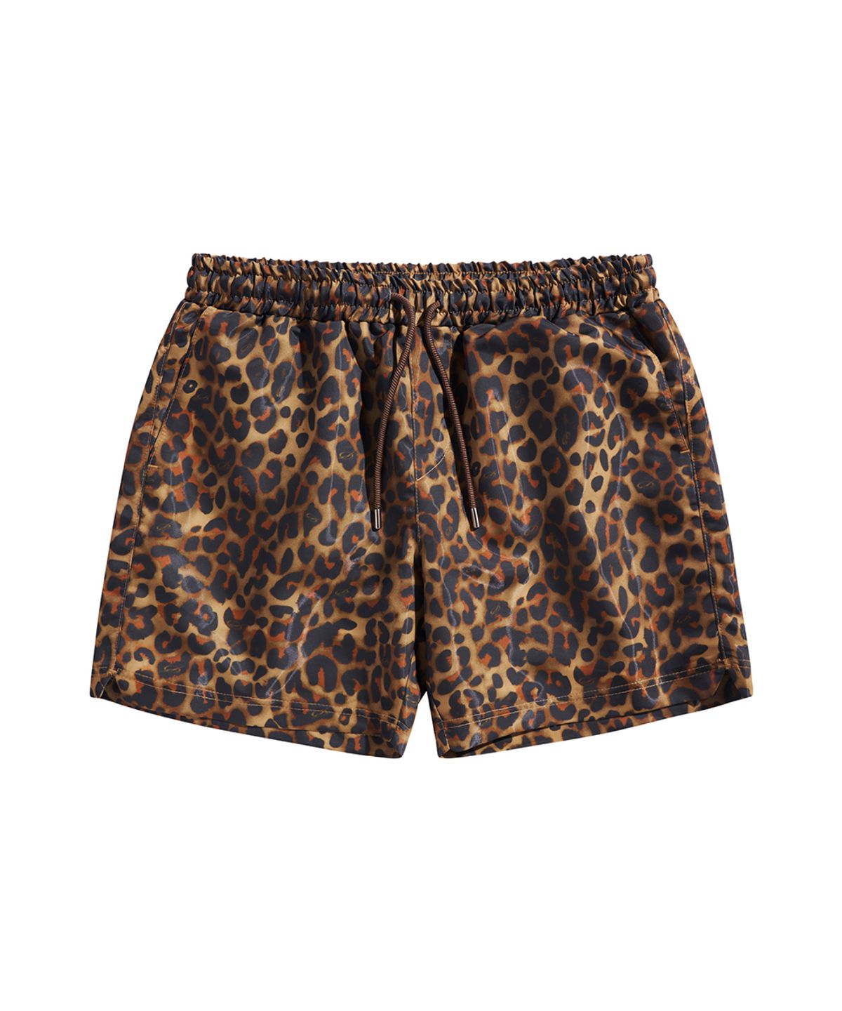 51퍼센트(51PERCENT) Leopard Swim Shorts - Brown