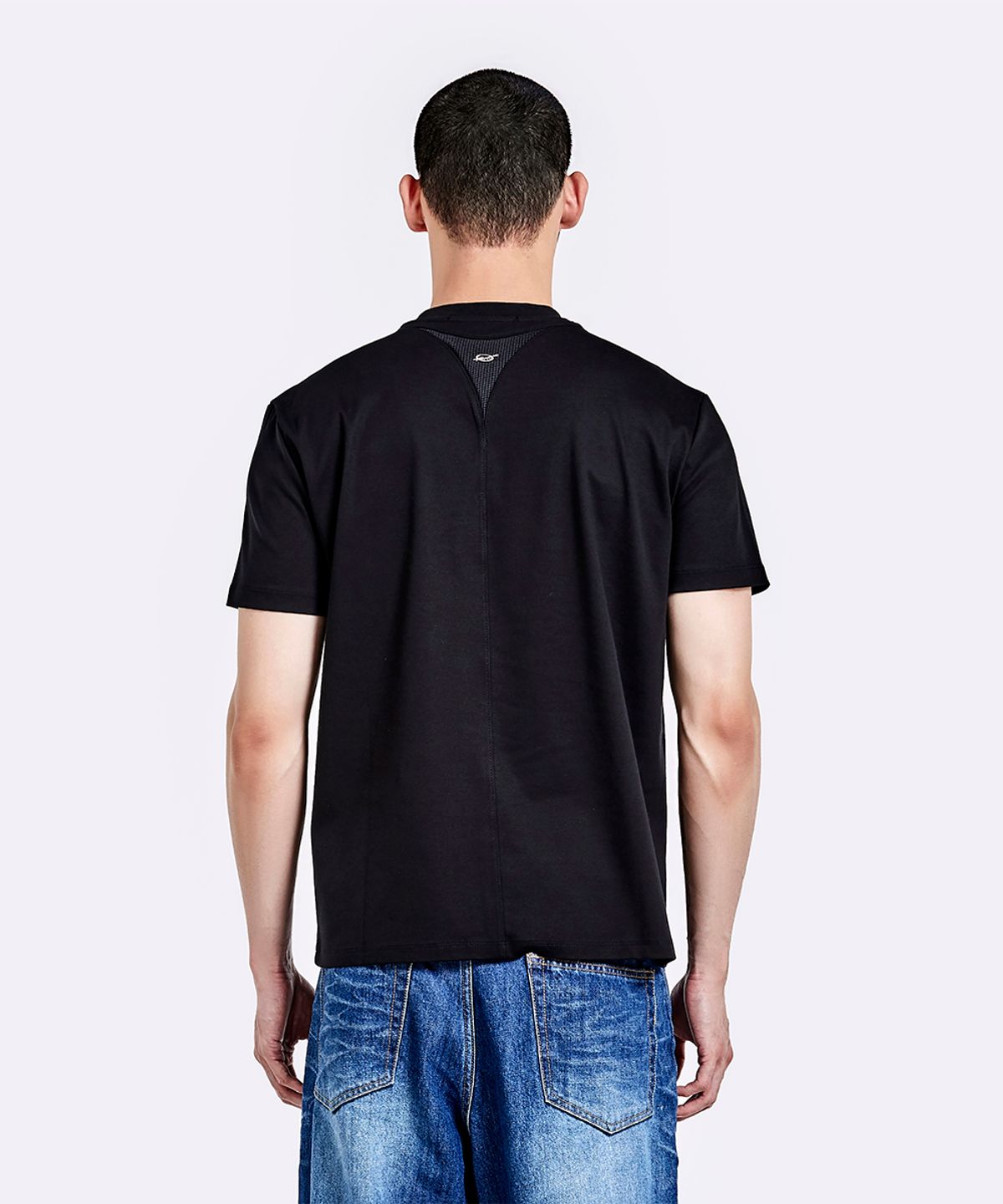 51퍼센트(51PERCENT) Thong Combi T-shirt - Black