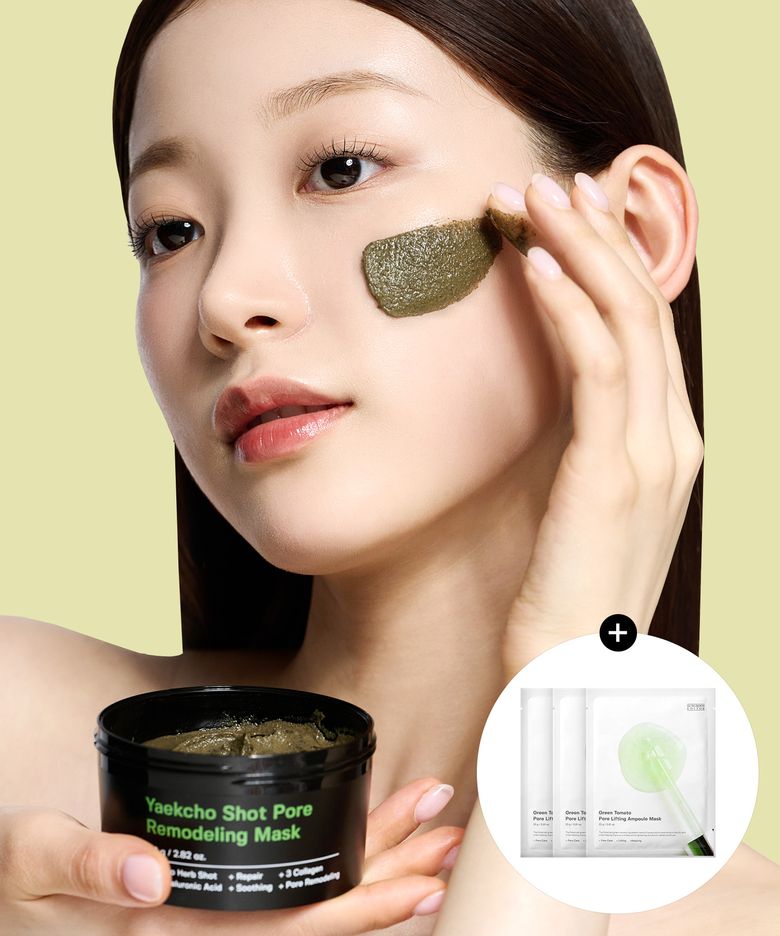 (오돌토돌 요철개선) 미세 액초샷 모공팩 100g(+마스크팩 증정)