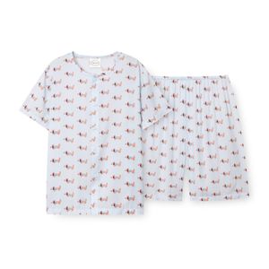 남성 G216 파스텔까미유 반소매 상하