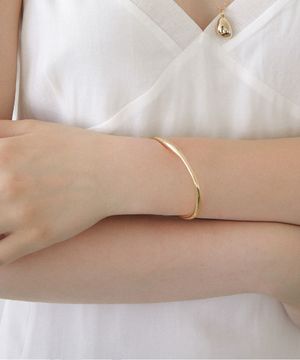 atypical bangle bracelet (W011_gold)