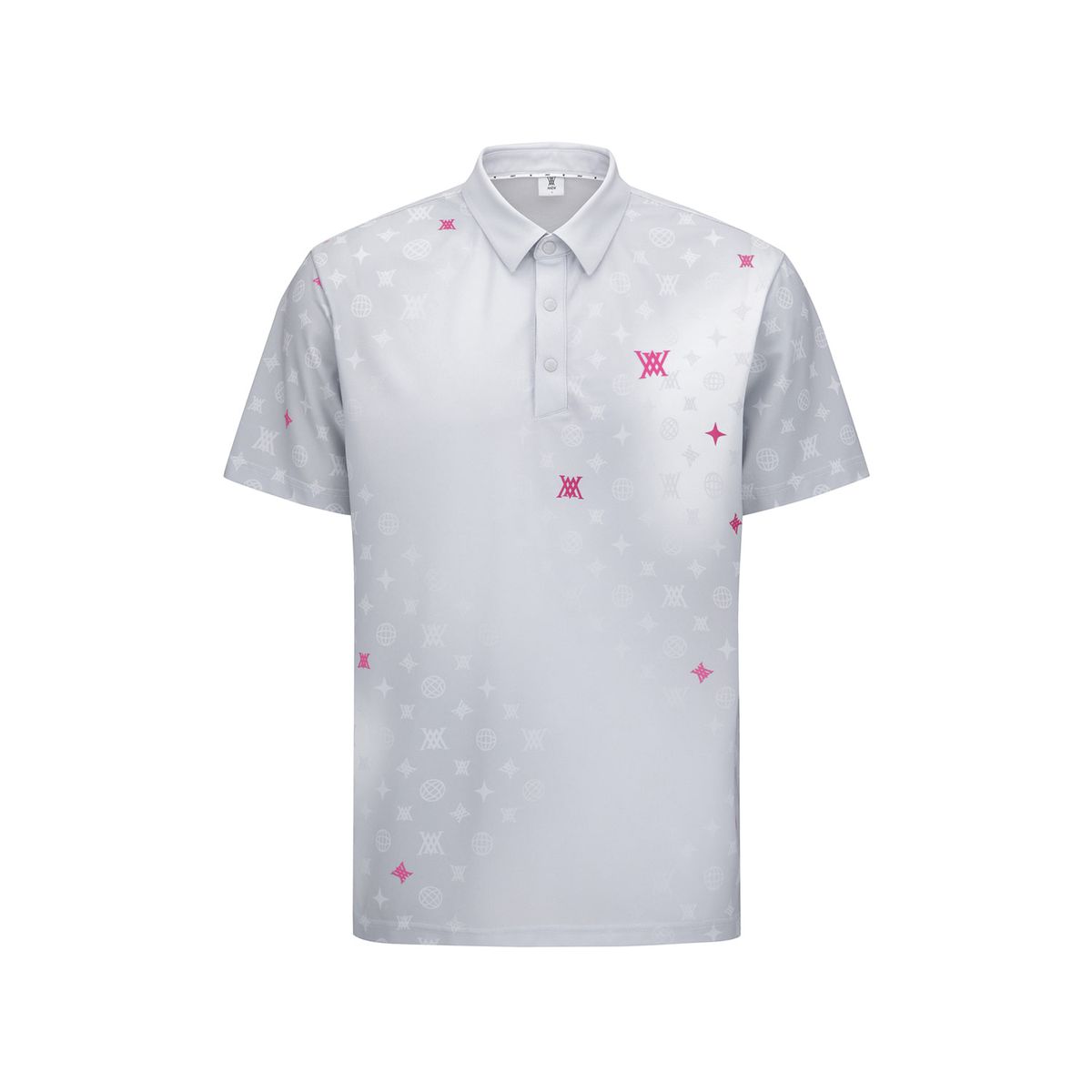 어뉴골프(ANEW GOLF) MEN SM GRADATION PATTERN SHORT T-SHIRT_LG