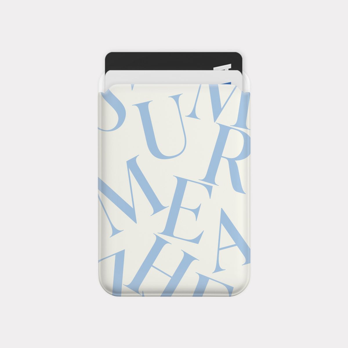메이드모먼(MADEMOMENT) summer lettering 디자인 [맥세이프 카드슬롯]