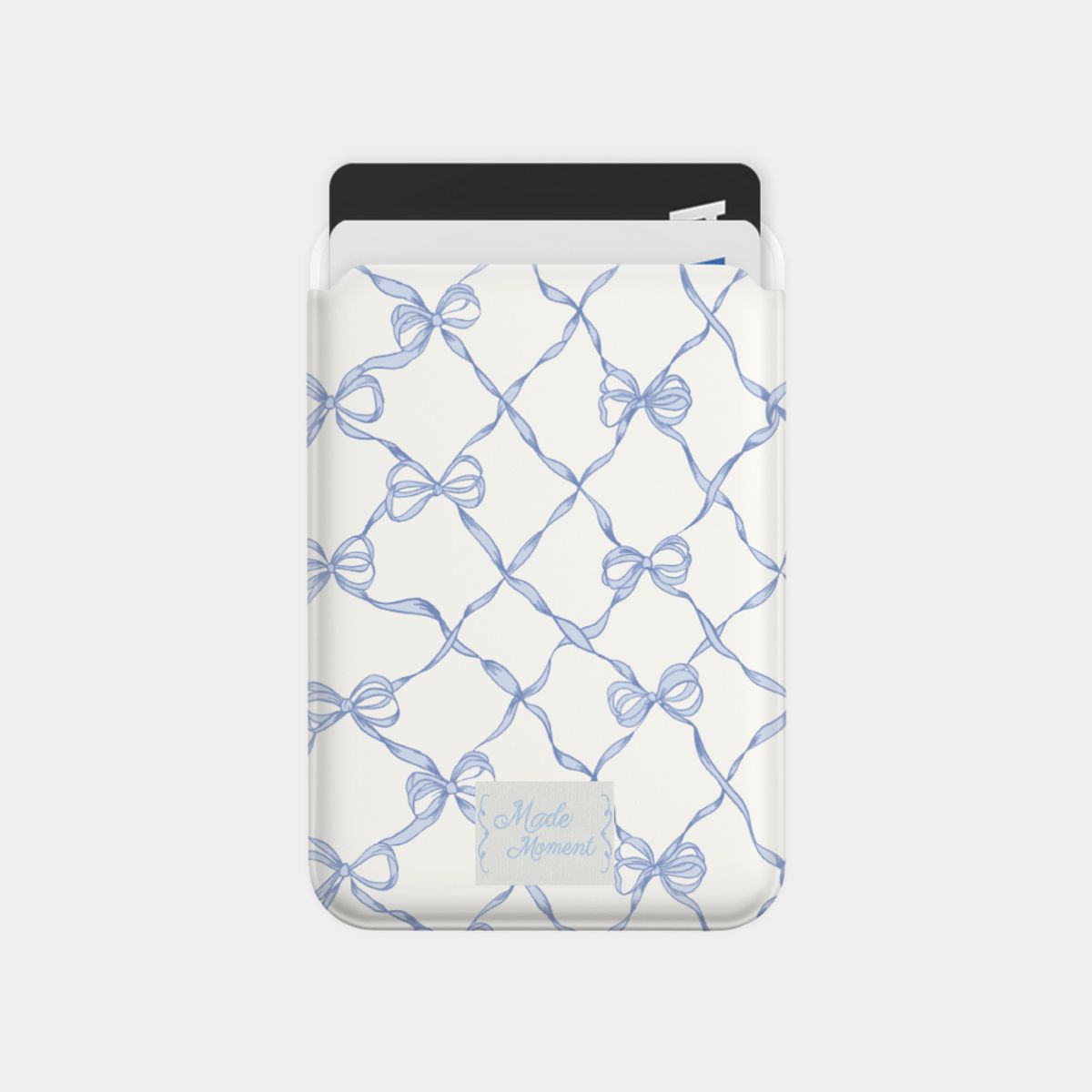메이드모먼(MADEMOMENT) ribbon whimsy 디자인 [맥세이프 카드슬롯]