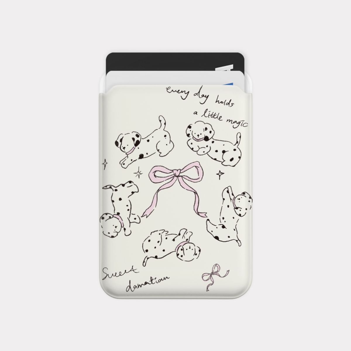 메이드모먼(MADEMOMENT) dalmatian dream 디자인 [맥세이프 카드슬롯]