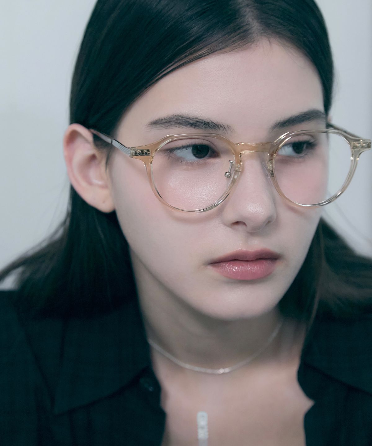 오아트(OART) Lorca Glasses [BROWN CRYSTAL]