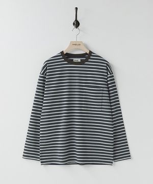 Multi Stripe Long Sleeve Navy