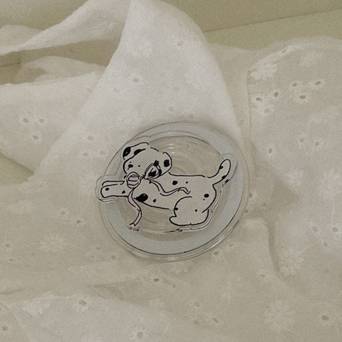 메이드모먼(MADEMOMENT) dalmatian dream 디자인 [맥세이프 아크릴스마트톡]
