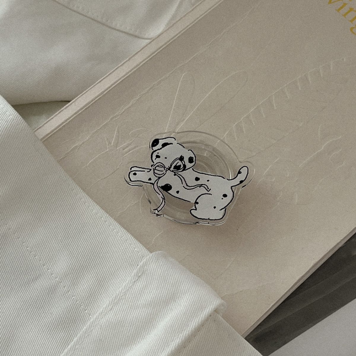 메이드모먼(MADEMOMENT) dalmatian dream 디자인 [아크릴스마트톡]