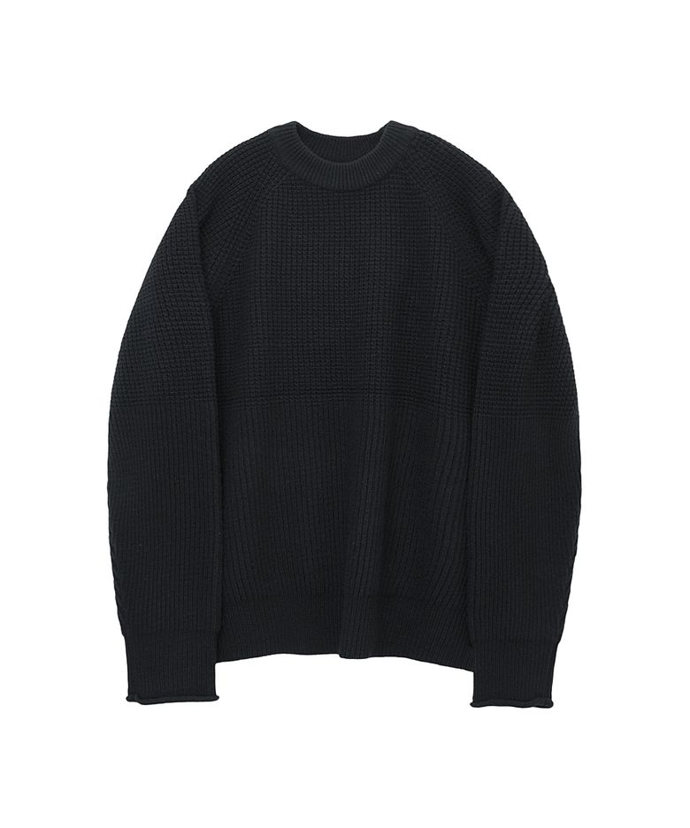 Fisherman Knit Black