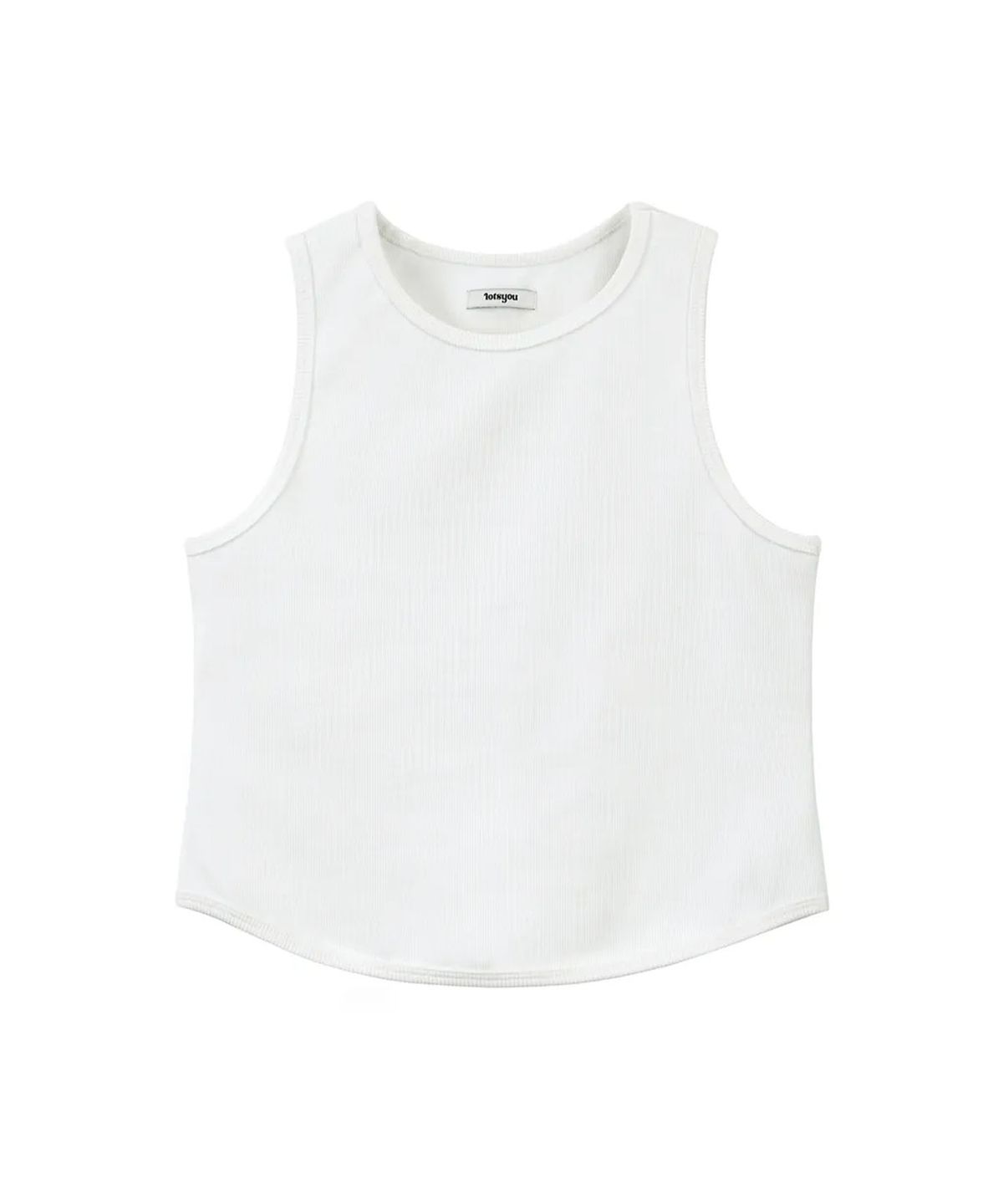 라츠유(LOTSYOU) lotsyou_Basic Sleeveless White