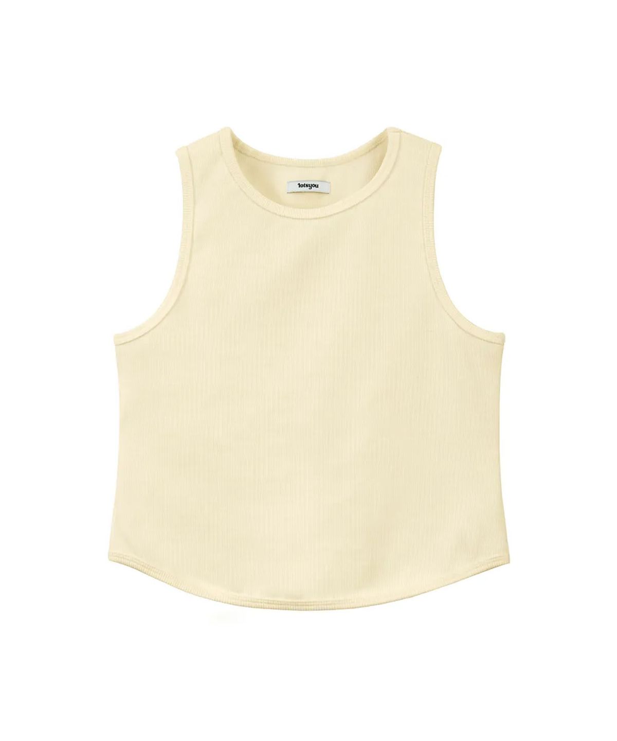 라츠유(LOTSYOU) lotsyou_Basic Sleeveless Yellow