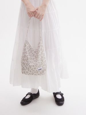 Leopard Bucket Bag (Light Beige)