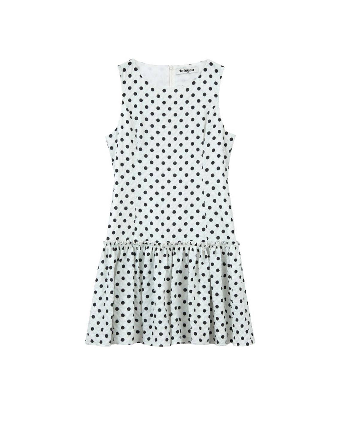 라츠유(LOTSYOU) lotsyou_Darlene Mini Dress White