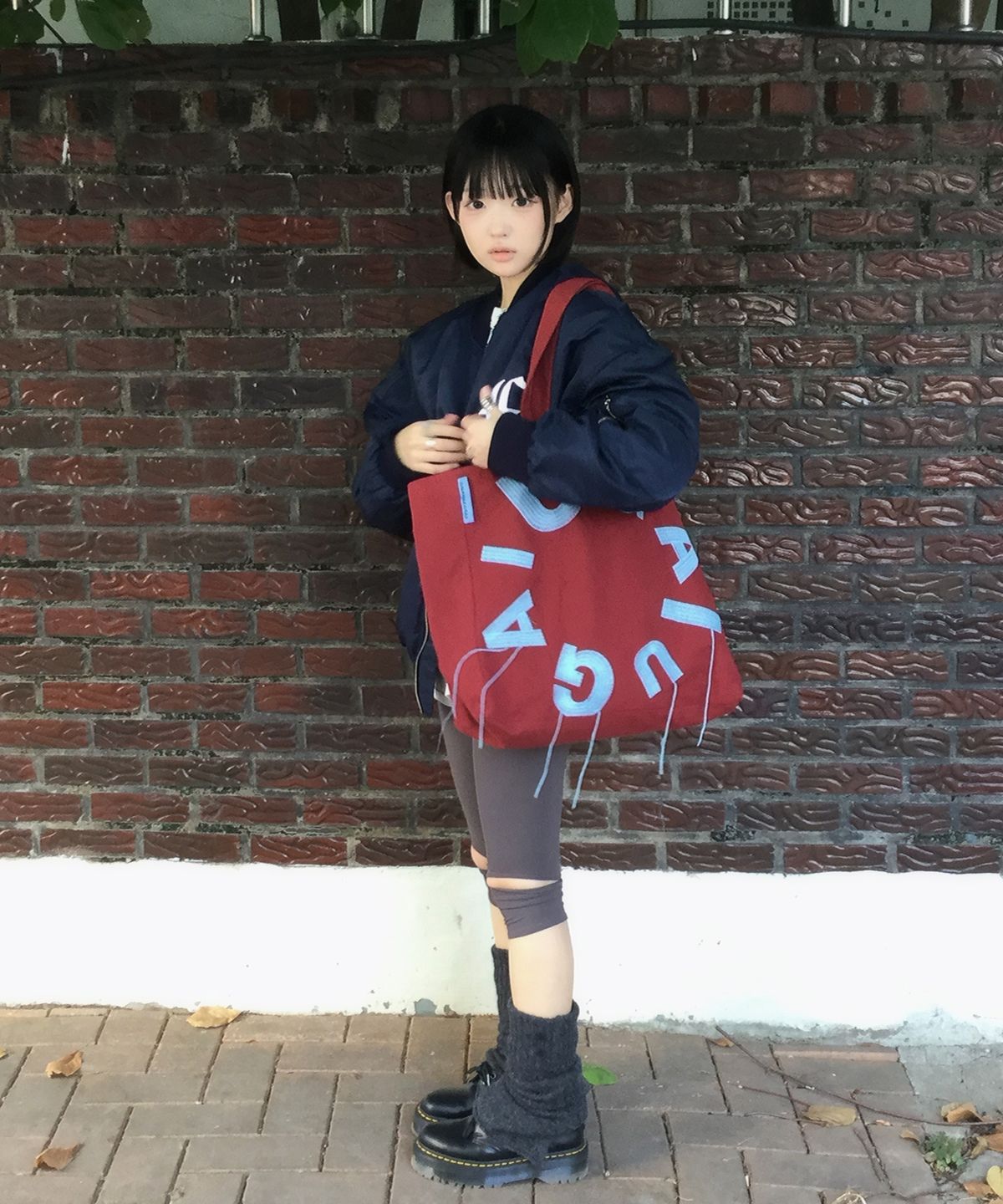 이우가마카라스(IUGAMAKARAS) IUGA Big Shopper Bag (Burgundy)