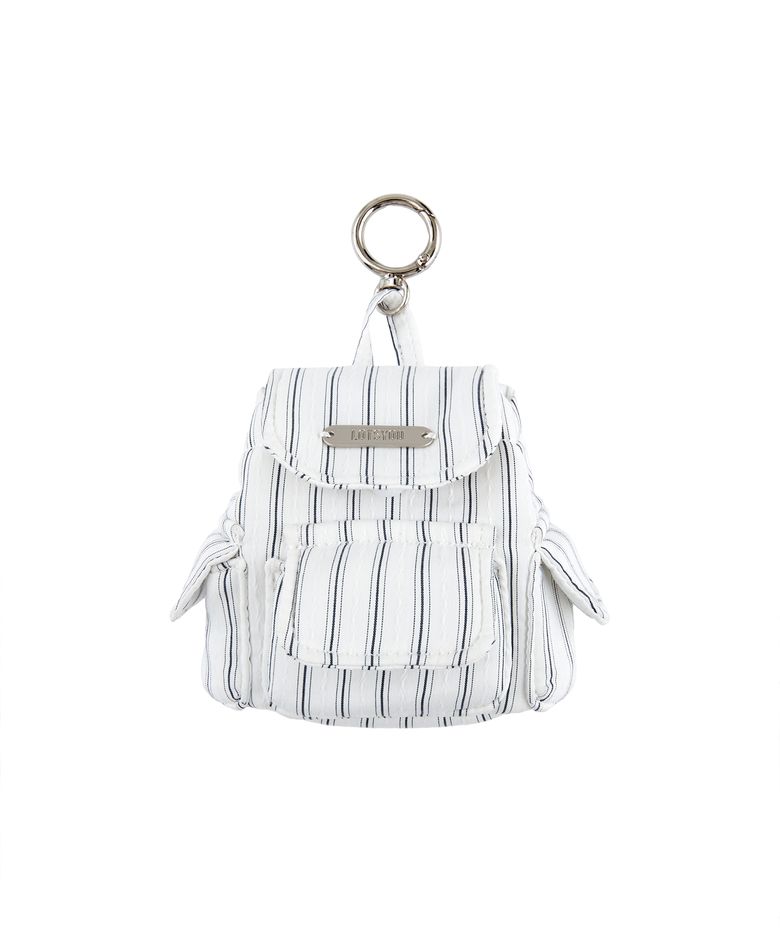 lotsyou_Nostalgia Backpack Keyring Stripe