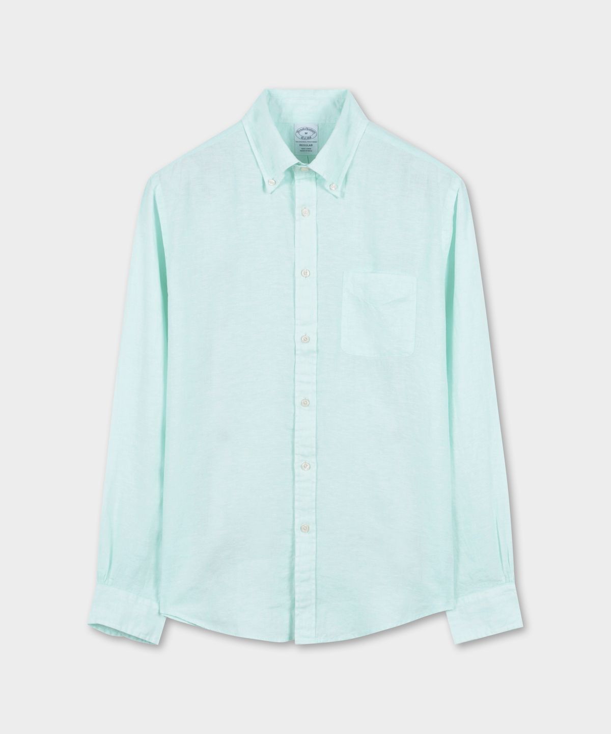브룩스 브라더스(BROOKS BROTHERS) 베어드 맥넛 아이리쉬 린넨 셔츠 (라이트블루) (BBTHMM7936LFM)