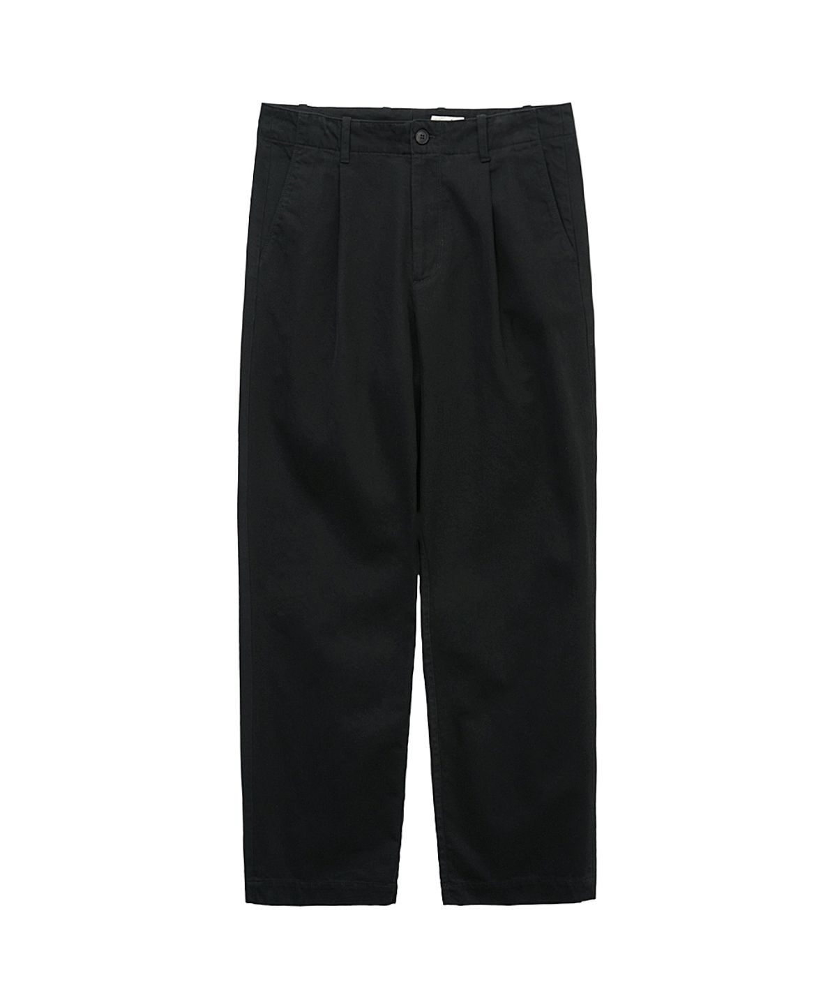 러프사이드(ROUGHSIDE) Brushed Slob Pants Black