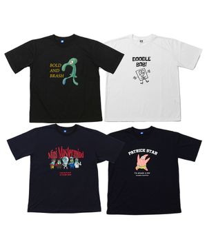 스폰지밥 그래픽 반팔 티셔츠