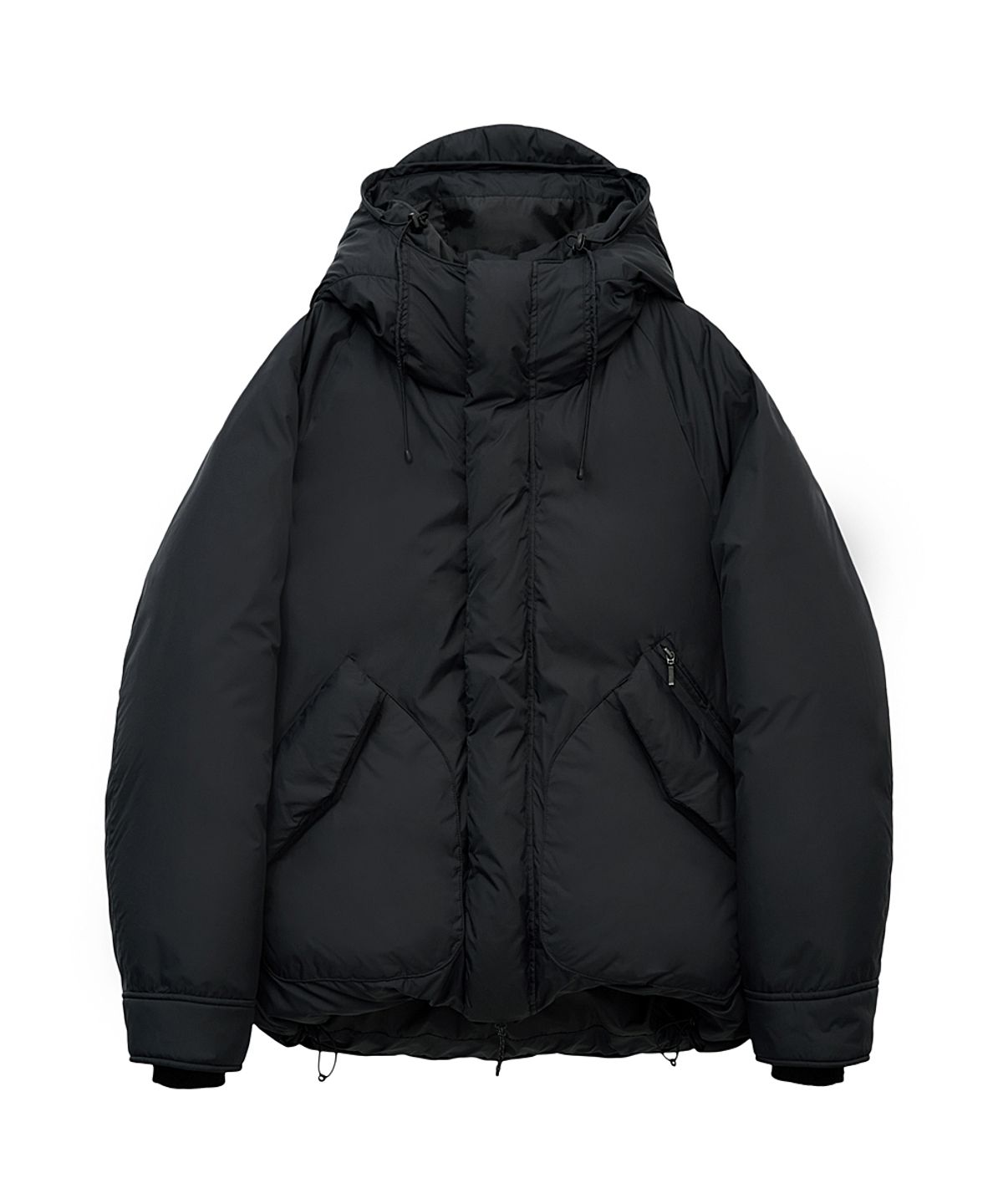 러프사이드(ROUGHSIDE) Cloud Parka Black