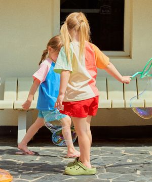 팔레트 나일론 쿨 팬츠_레드