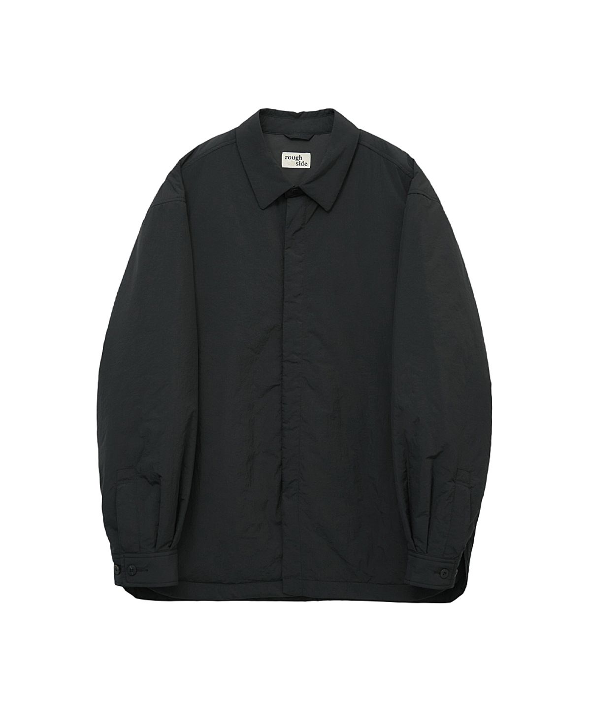 러프사이드(ROUGHSIDE) Insulation Shirt Ash Black