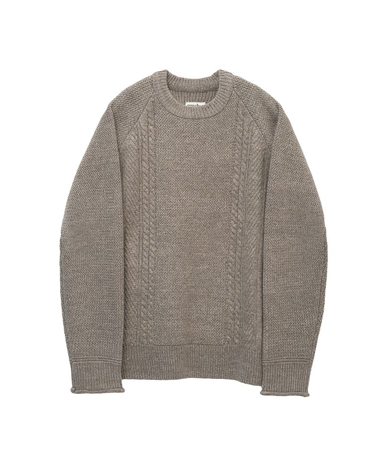 Aran Sweater Walnut