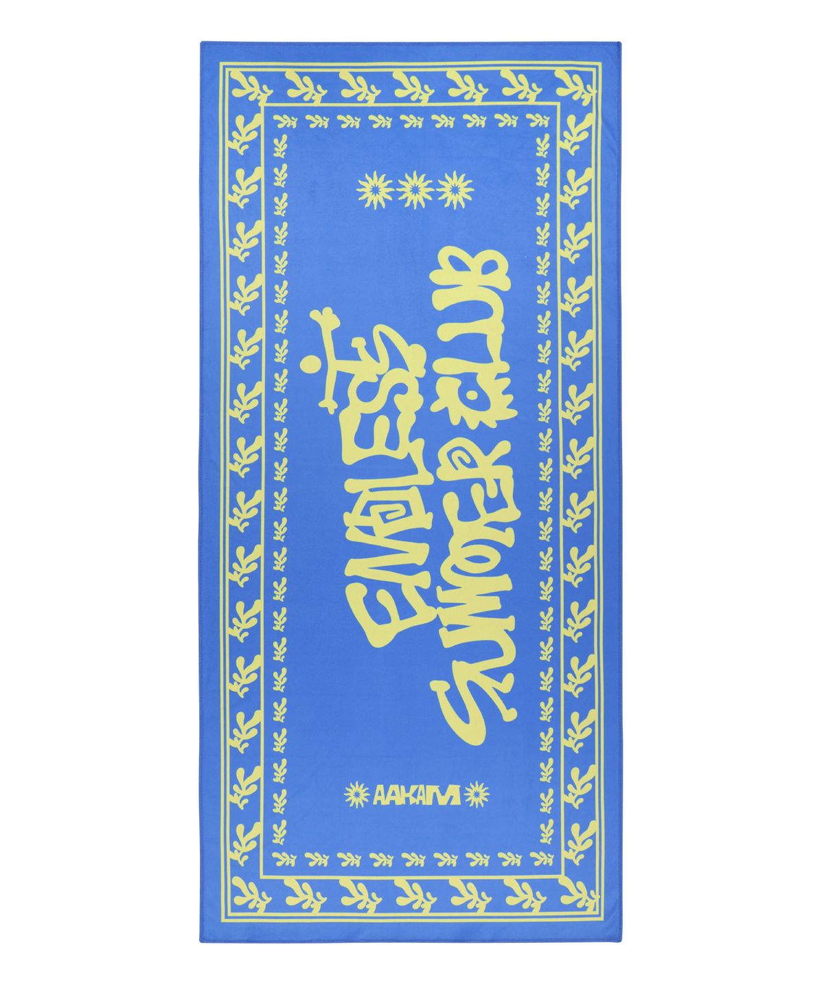 아캄(AAKAM) SUMMER CLUB Beach Towel (Blue)