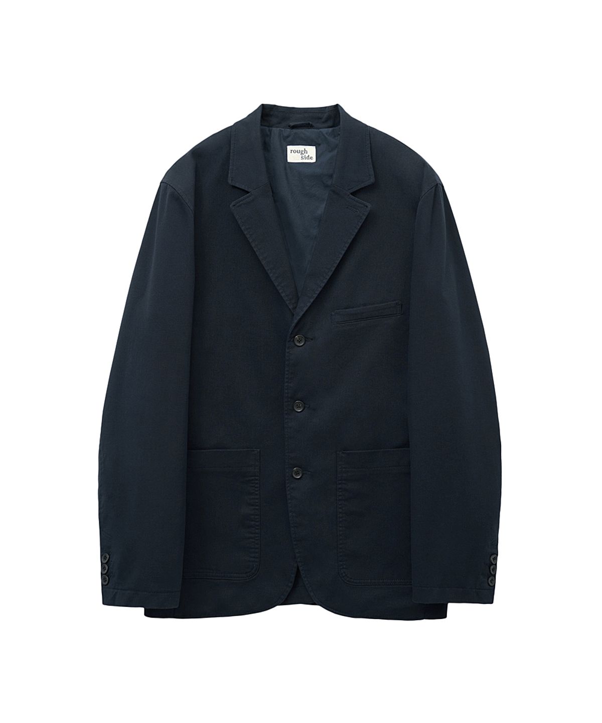 러프사이드(ROUGHSIDE) Sack Jacket Dark Navy