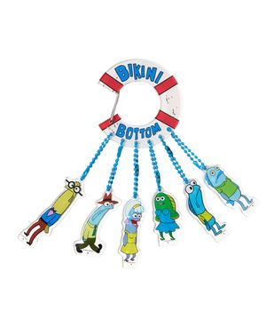 스폰지밥 비키니시티 주민 카라비너 키링