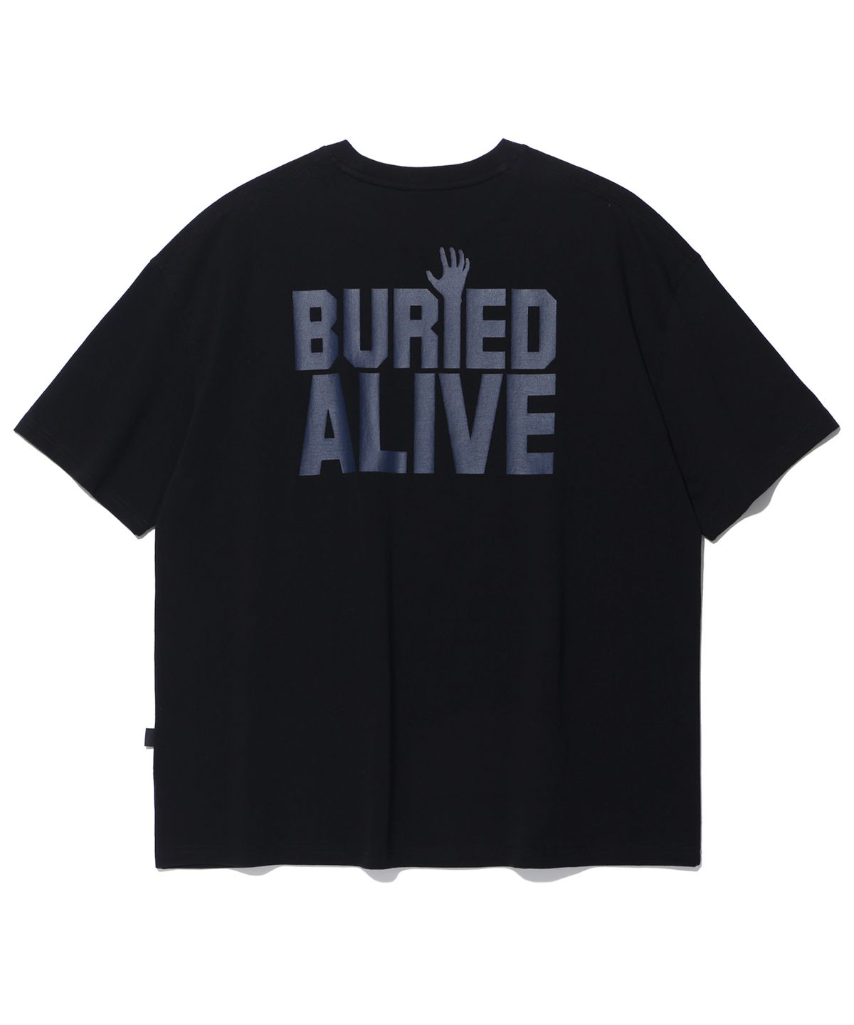 베리드얼라이브(BURIED ALIVE) BA logo t-shirt(black)02