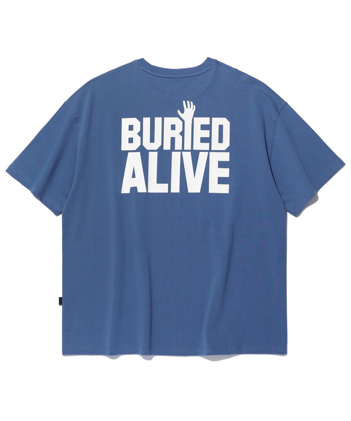 베리드얼라이브(BURIED ALIVE) BA logo t-shirt(blue)