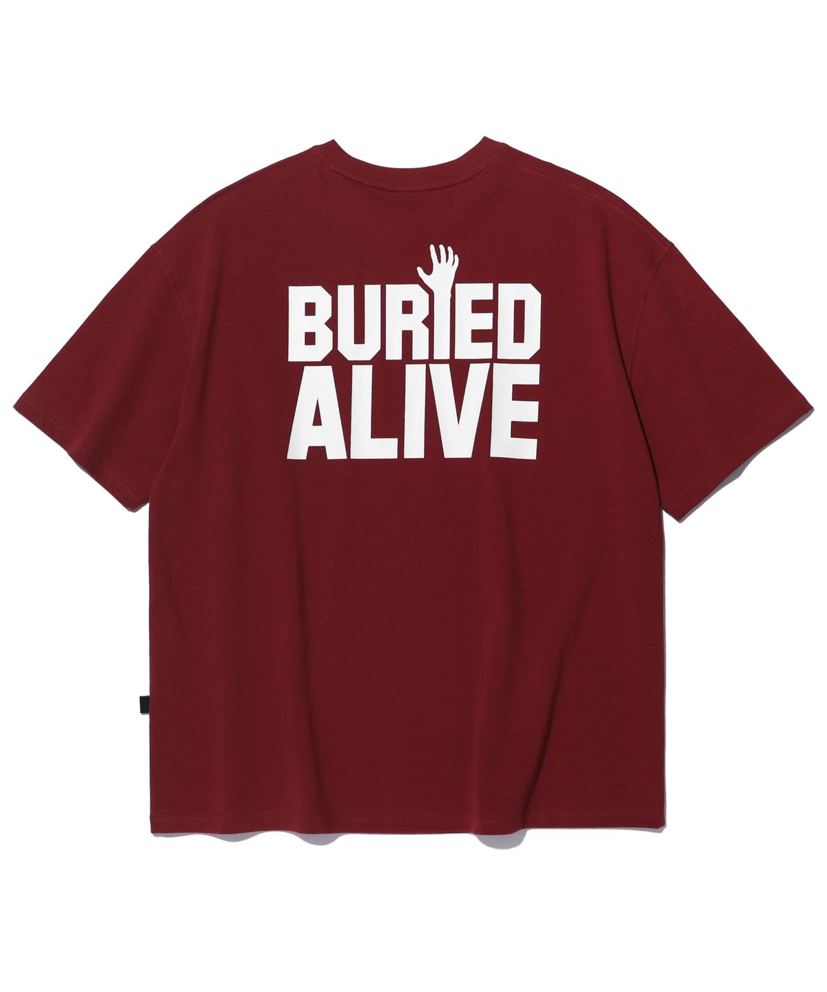 베리드얼라이브(BURIED ALIVE) BA logo t-shirt(red)