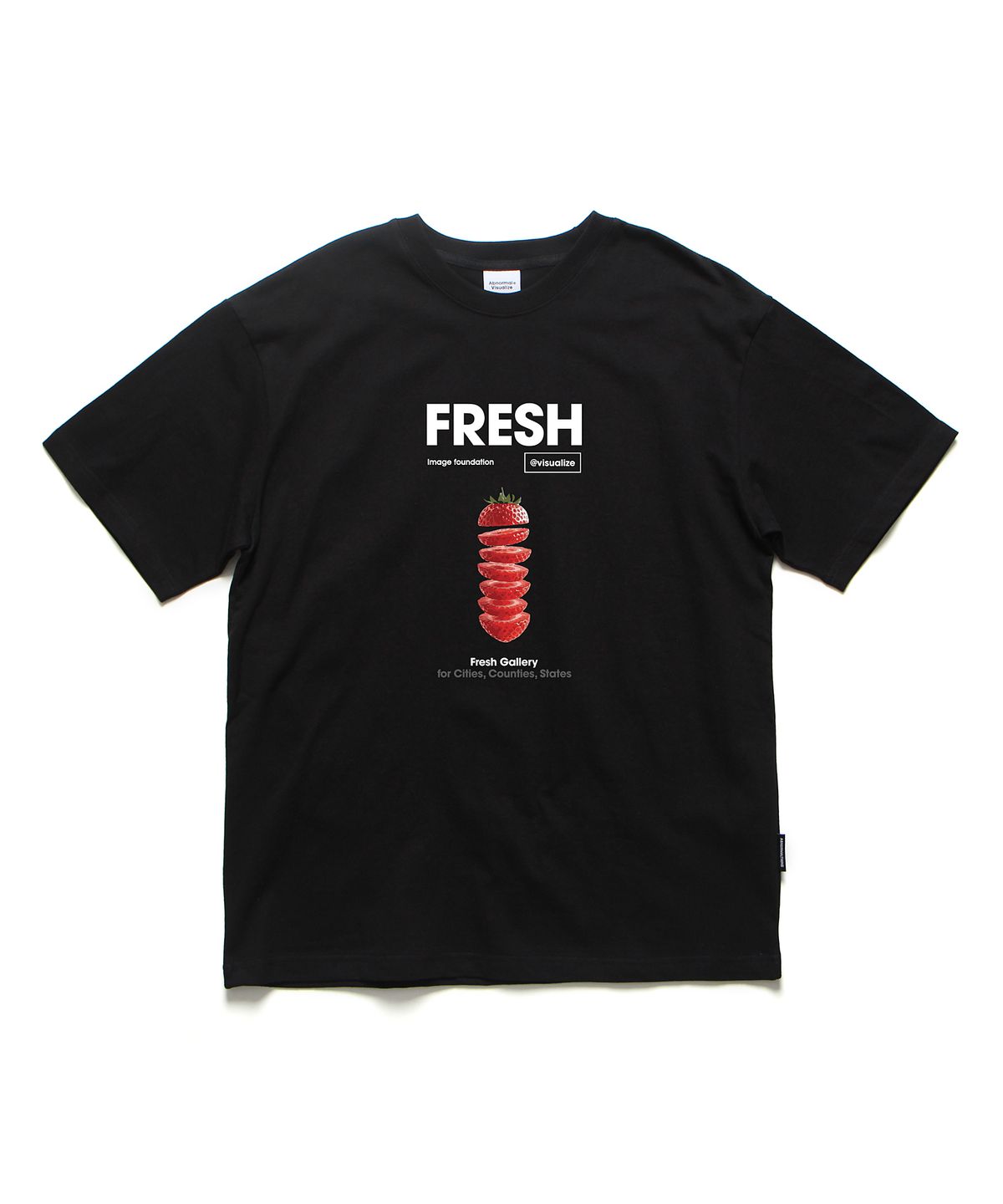 앱놀머씽(ABNORMALTHING) VTG 프레시 오버핏 티셔츠 블랙 (VTG FRESH T-SHIRT BLACK)