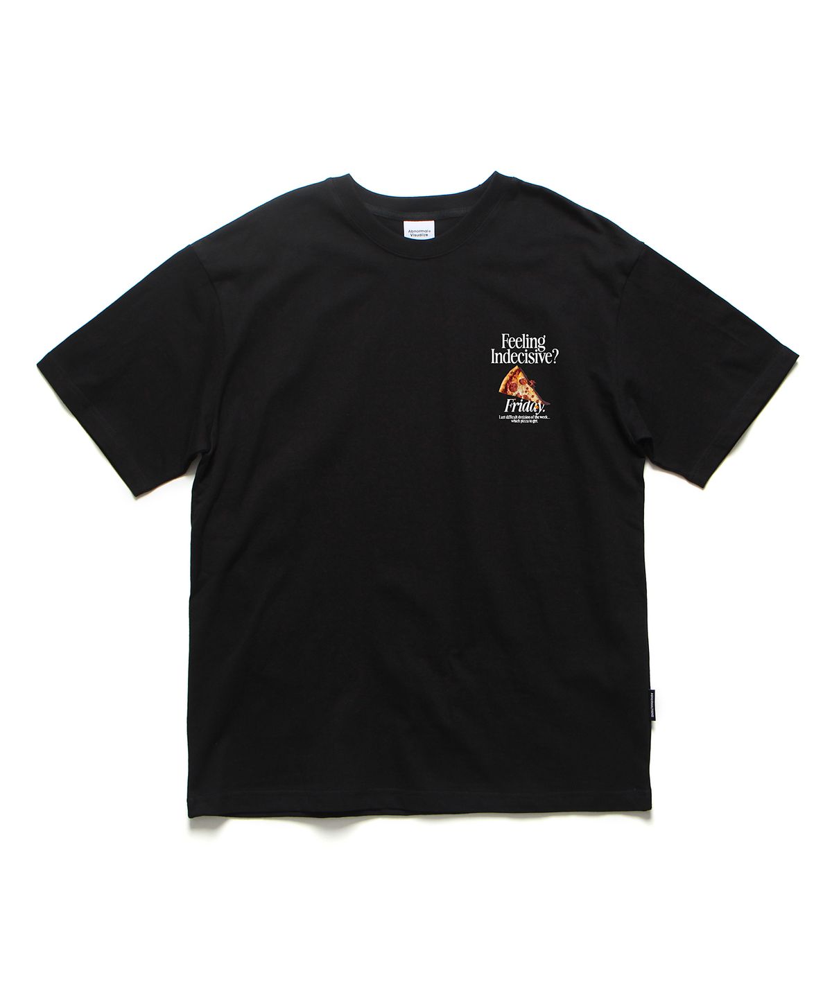 앱놀머씽(ABNORMALTHING) VTG FF 오버핏 티셔츠 블랙 (VTG FF T-SHIRT BLACK)