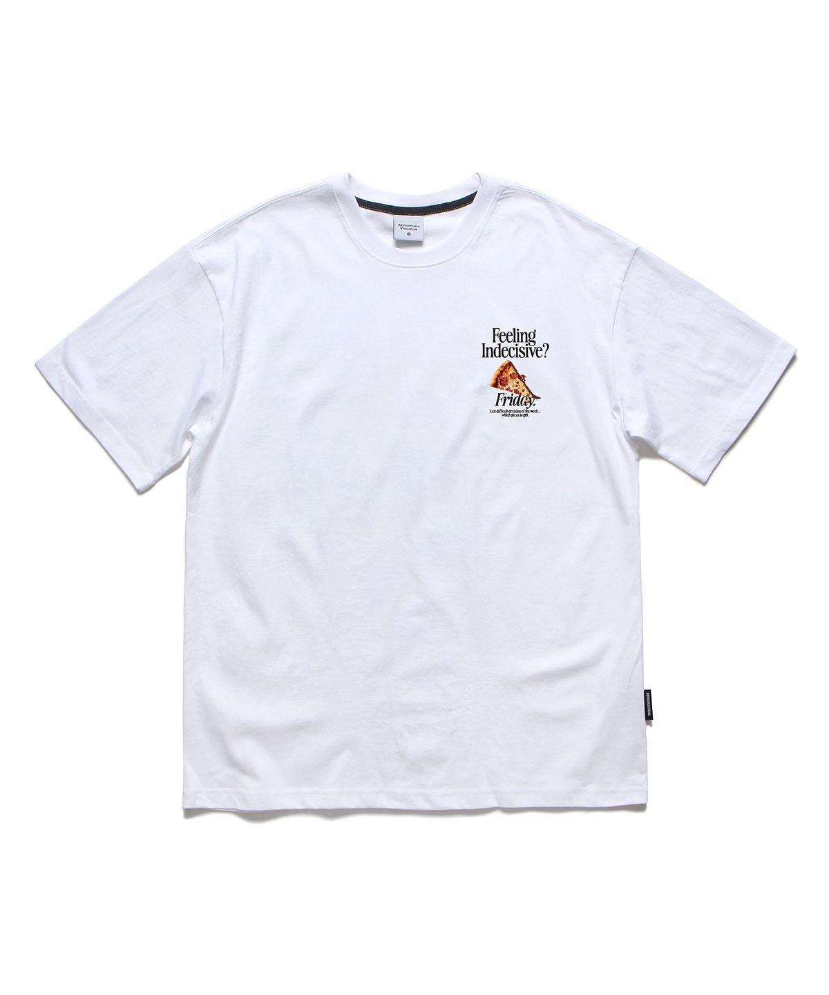 앱놀머씽(ABNORMALTHING) VTG FF 오버핏 티셔츠 화이트 (VTG FF T-SHIRT WHITE)