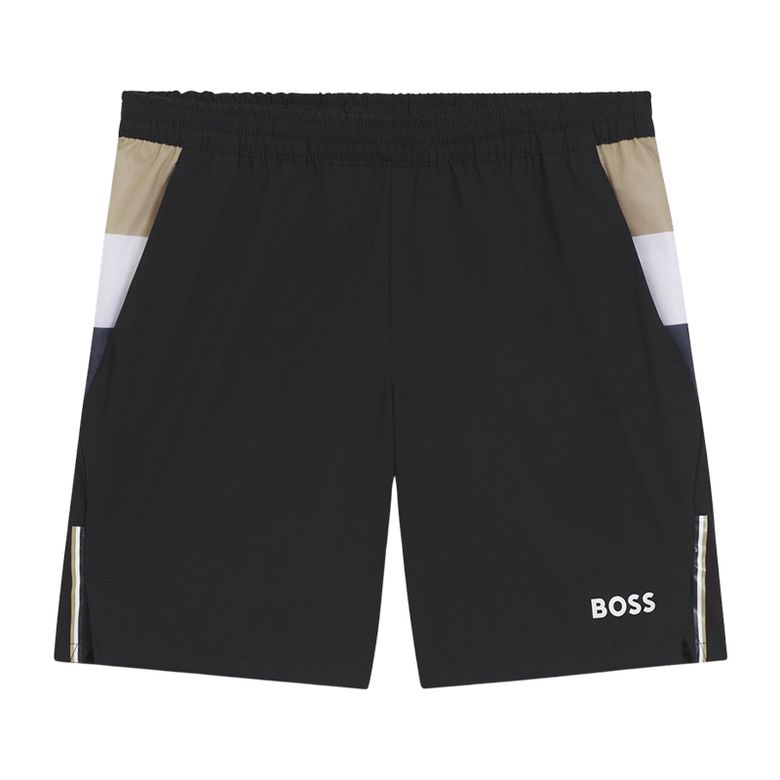BOSS 스트레치 패브릭 액티브 테니스 9IN 쇼츠(50541370001)