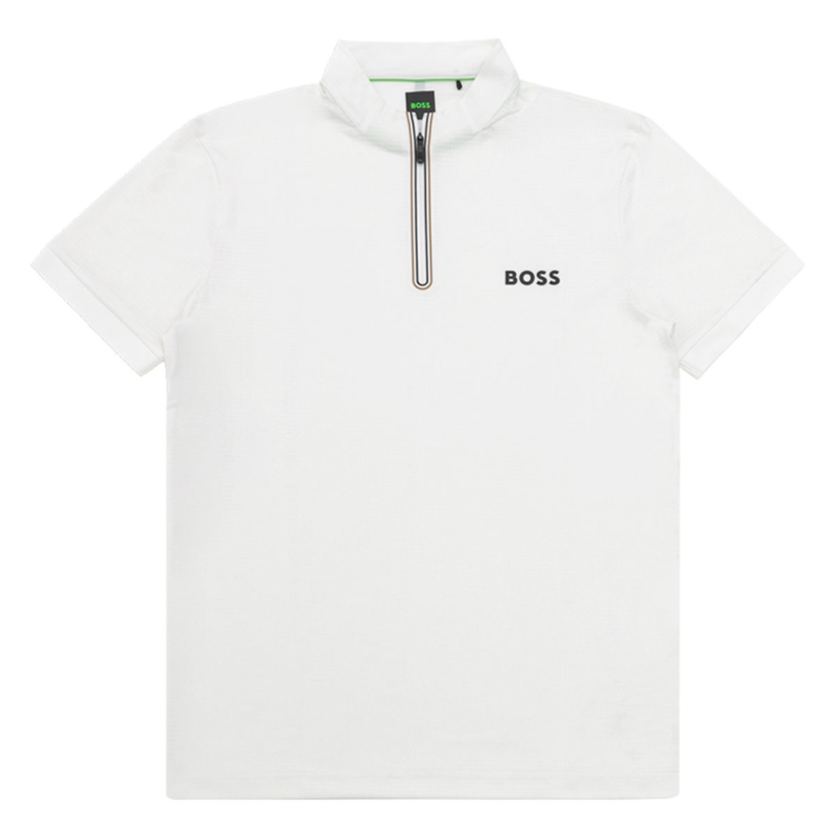 보스 스포츠(BOSS SPORTS) BOSS 액티브 지퍼넥 스트레치 메쉬 티셔츠(50543347100)
