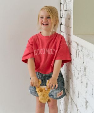 페일 피그먼트 워싱 티셔츠_환타핑크