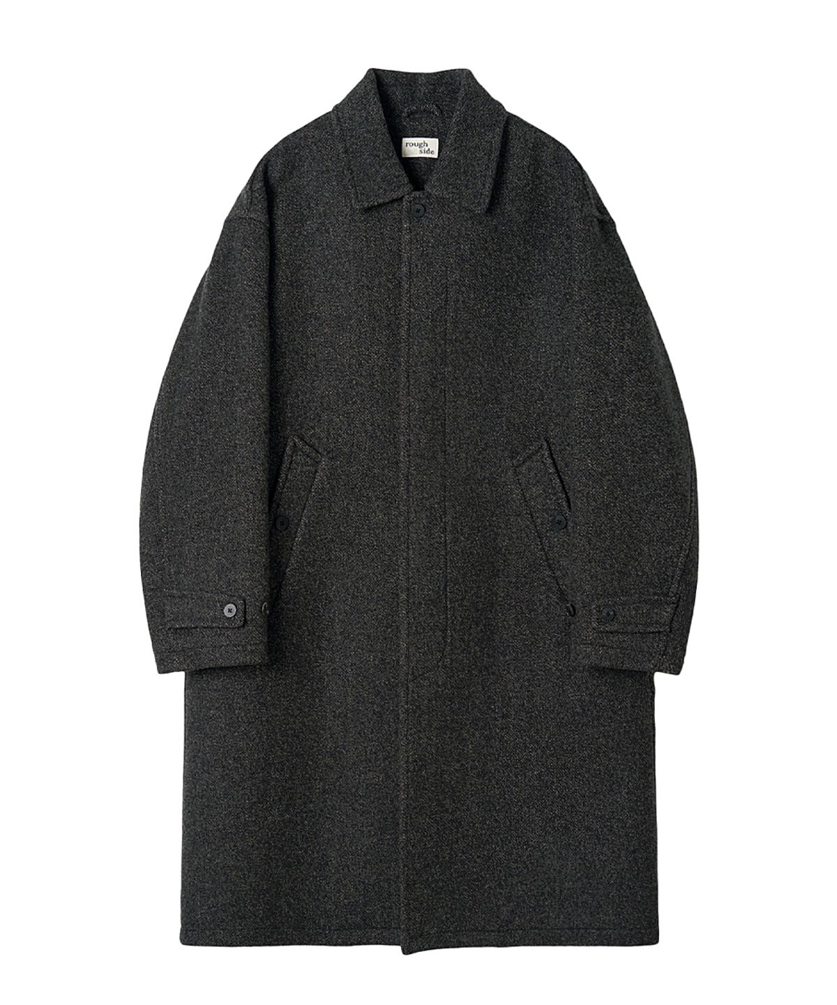 러프사이드(ROUGHSIDE) Rover Coat Charcoal