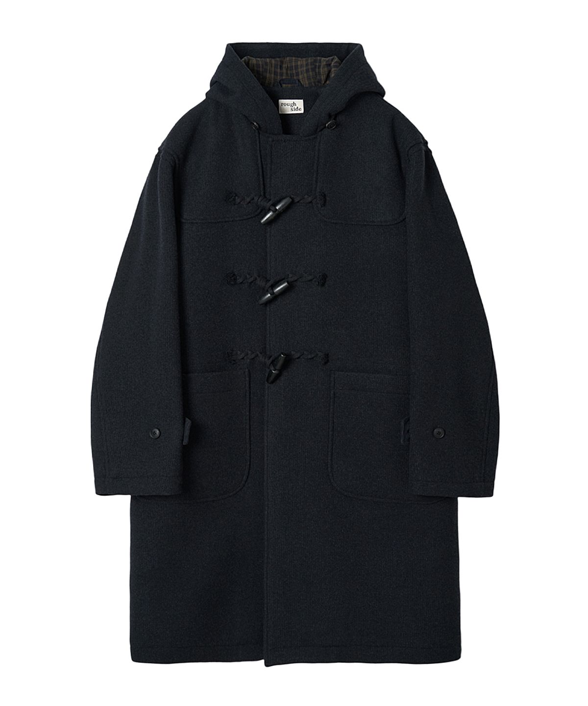 러프사이드(ROUGHSIDE) Duffle Coat Dark Navy