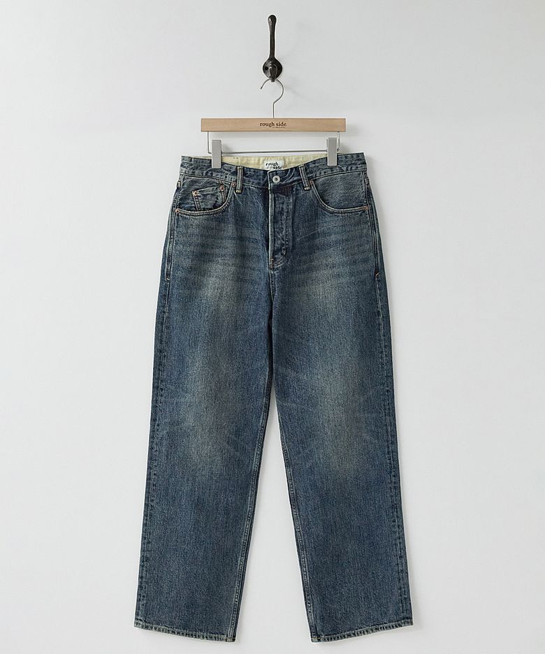 5P Denim Pants Used Blue