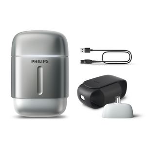 컴팩트 프로 휴대용 전기면도기 실버 S793/06