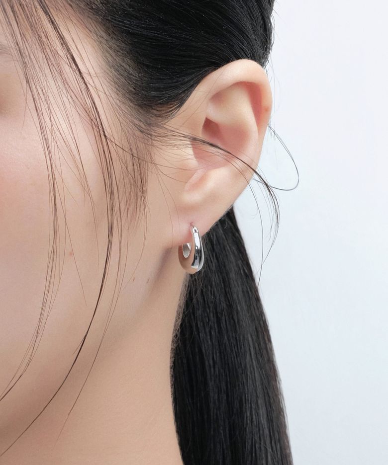 우먼즈 볼륨 후프 이어링