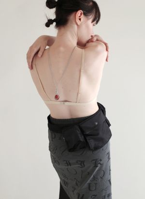 gleam belt black bag