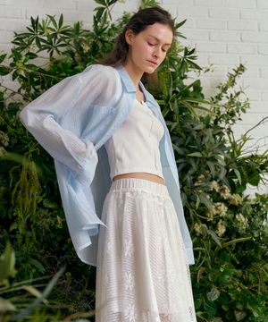 [ADULT] 윙즈 시어링 텐셀 블라우스_소라