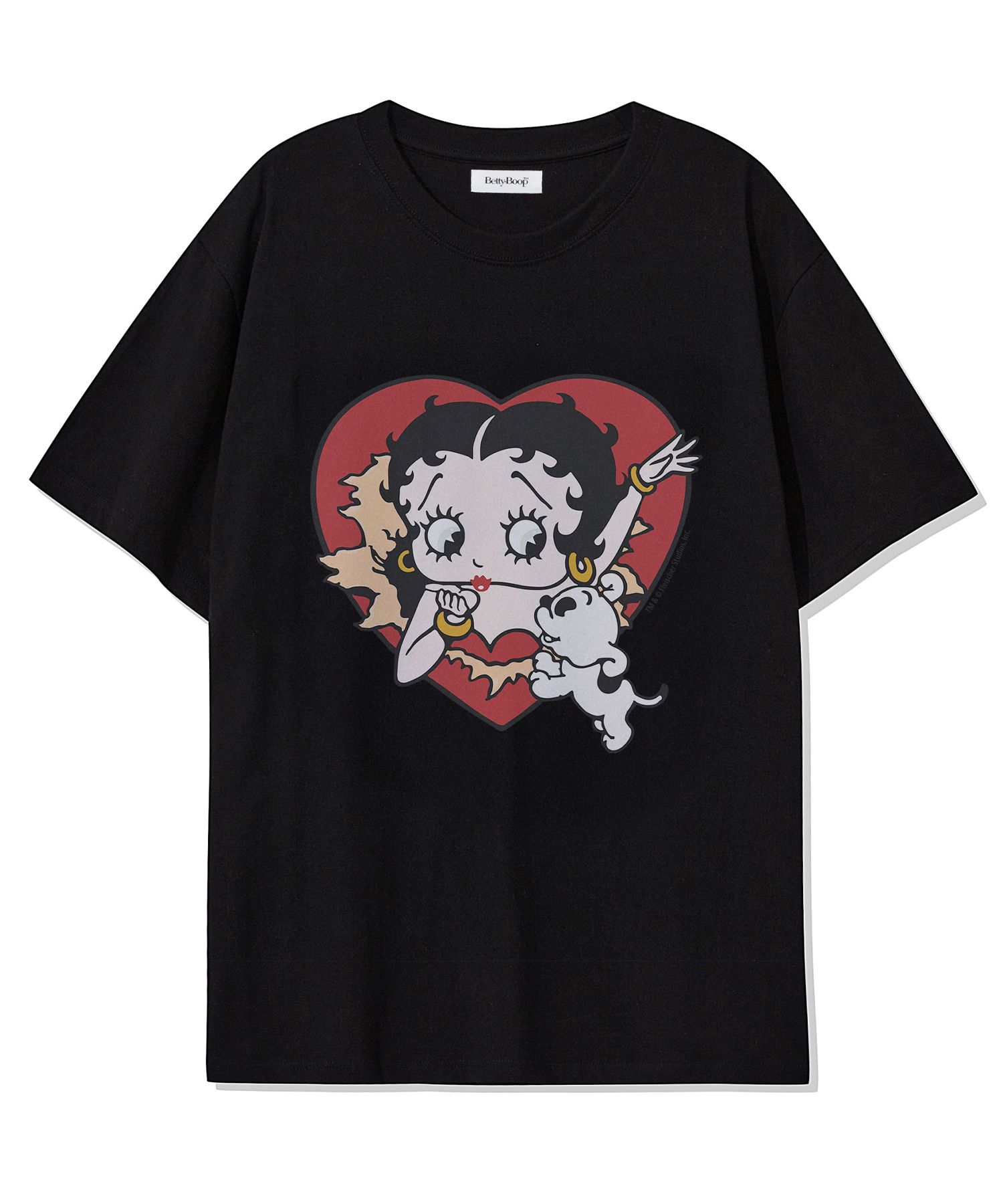 Betty Boop Hollywood Mens Short Sleeve Shirt