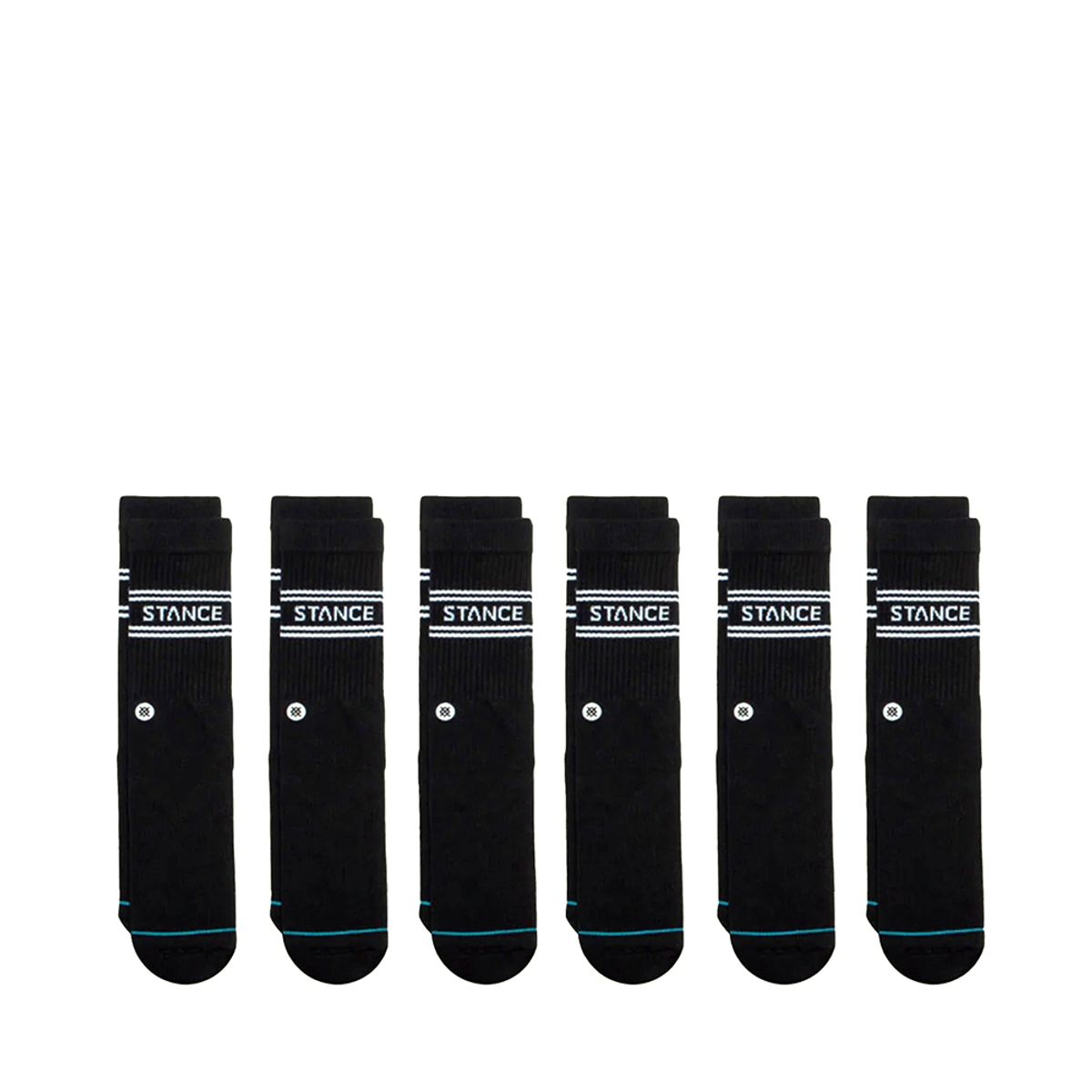 스탠스(STANCE) 스탠스 베이직 6팩 크루 블랙 STC-A556C24BAS-BLK